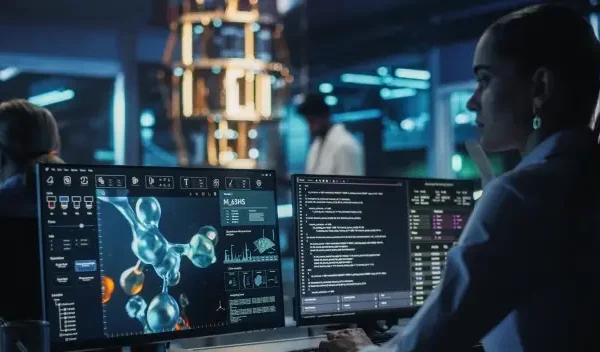 When intelligence becomes the organism in life sciences